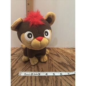 Pokemon Litleo Plush Lion Stuffed Animal Plush 2014 Tomy 7"